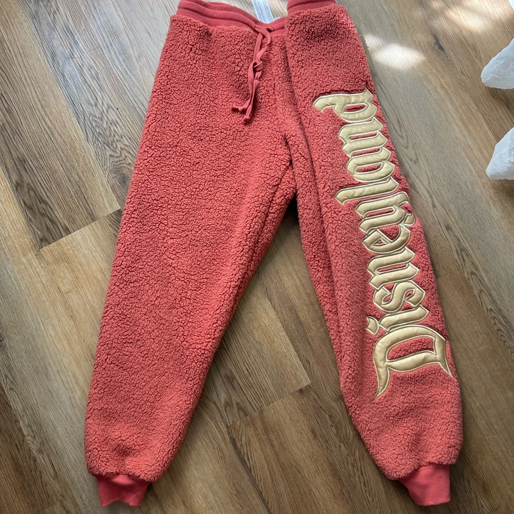 Disney Resorts Spirit Jersey Sherpa Pants